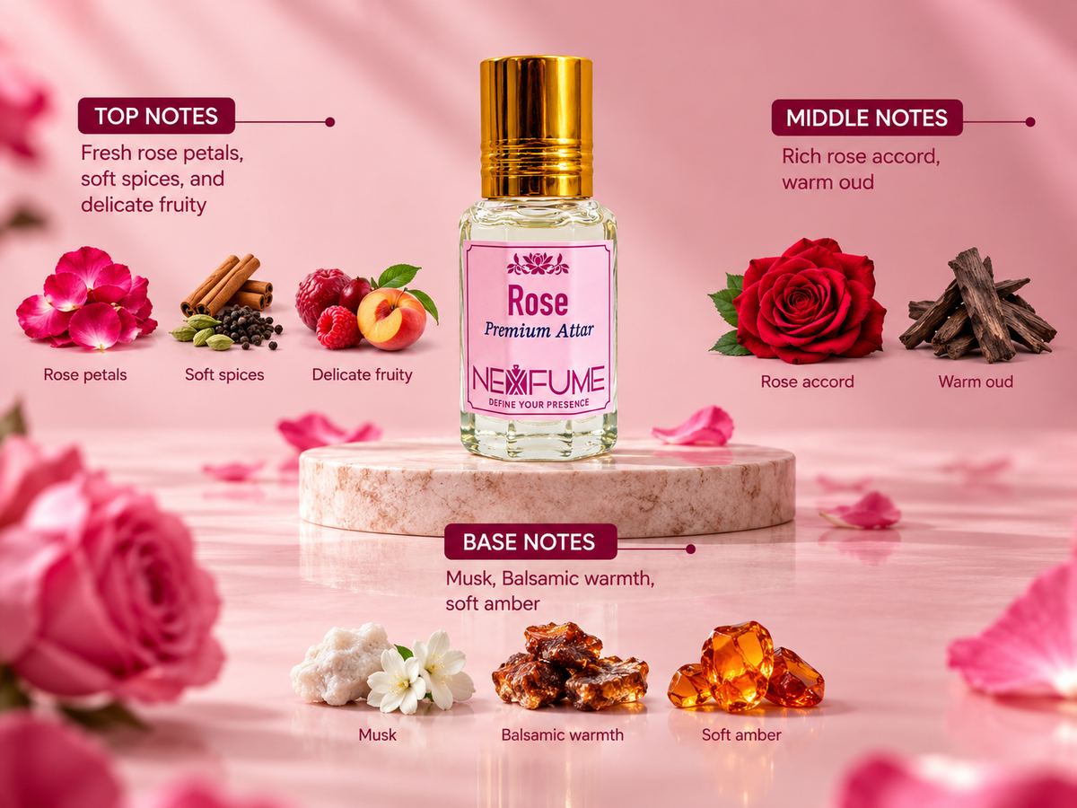 ROSE | NEXFUME | PREMIUM ATTAR