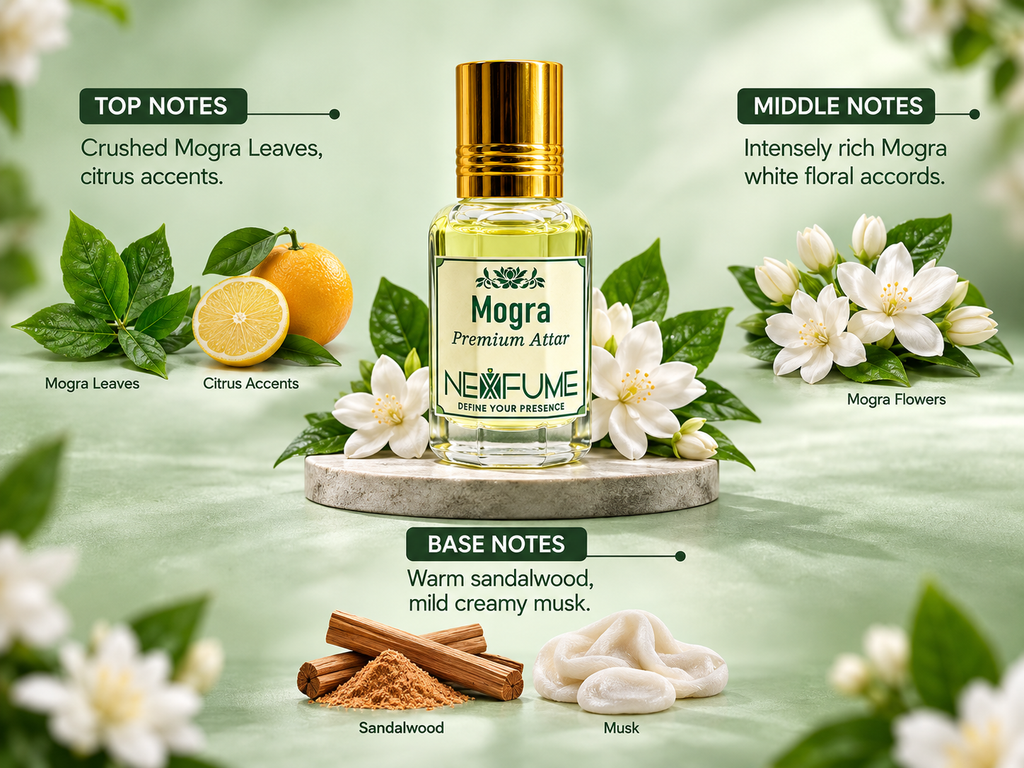 MOGRA | NEXFUME | PREMIUM ATTAR
