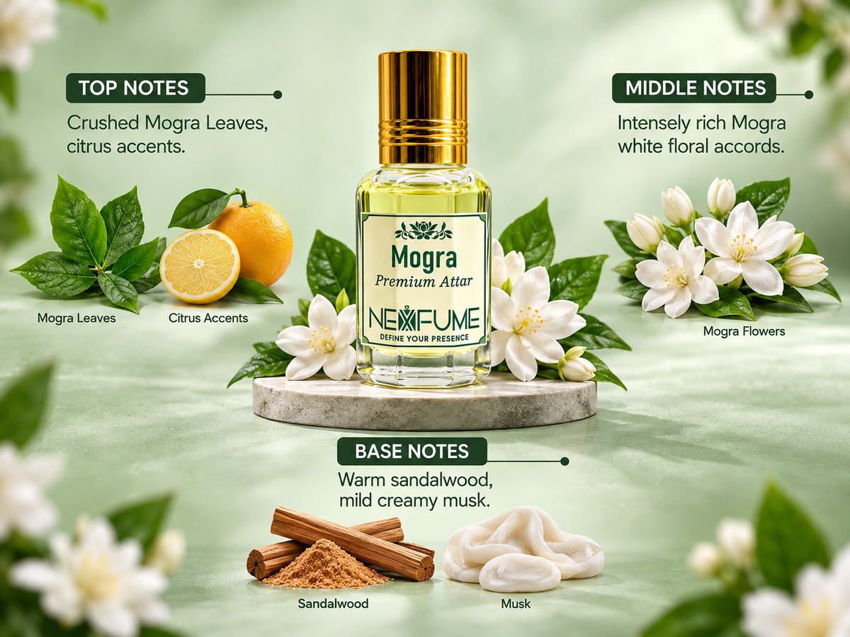 MOGRA | NEXFUME | PREMIUM ATTAR