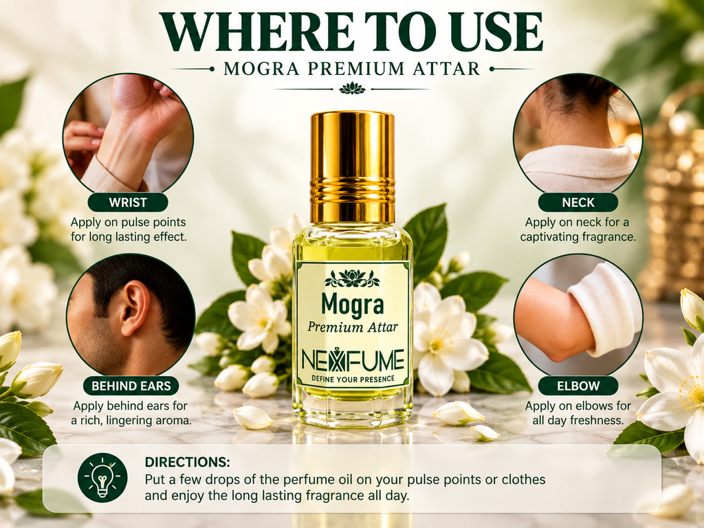MOGRA | NEXFUME | PREMIUM ATTAR