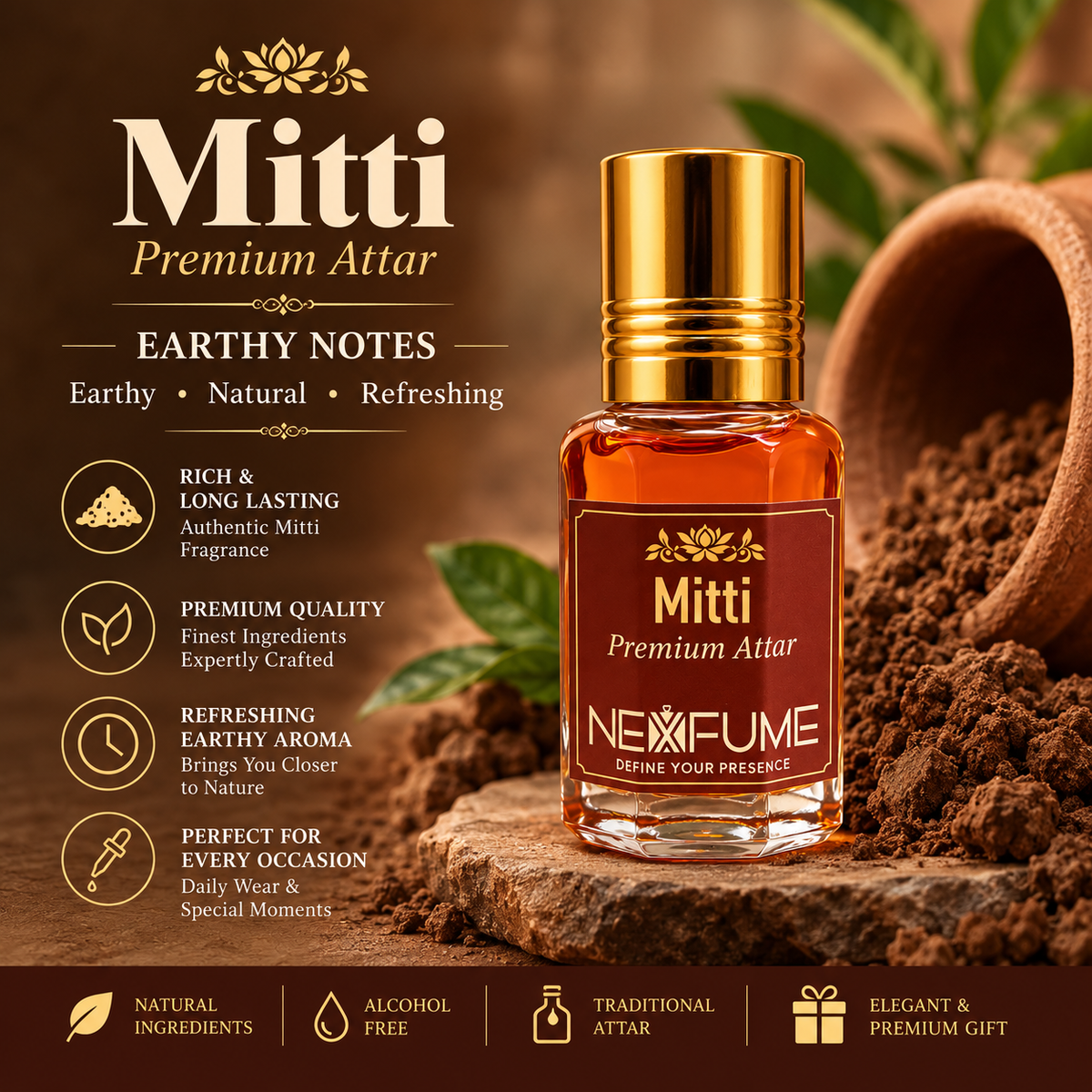 MITTI | NEXFUME | PREMIUM ATTAR
