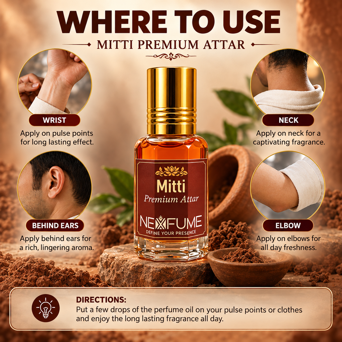 MITTI | NEXFUME | PREMIUM ATTAR
