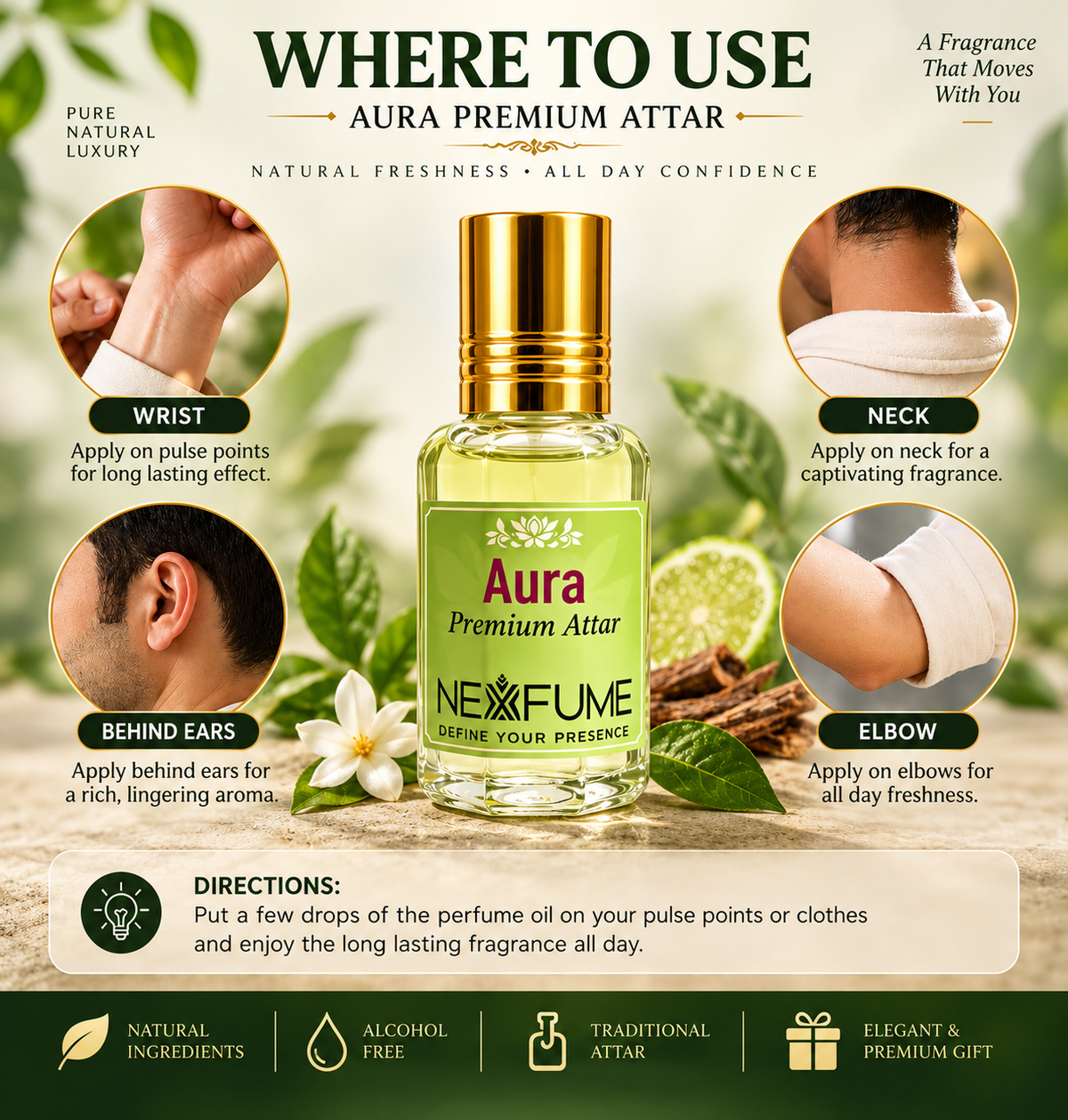 AURA | NEXFUME | PREMIUM ATTAR