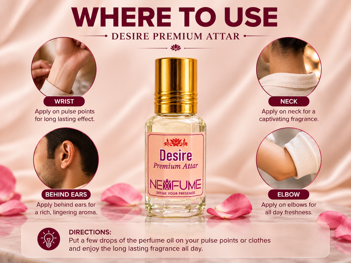 DESIRE | NEXFUME | PREMIUM ATTAR