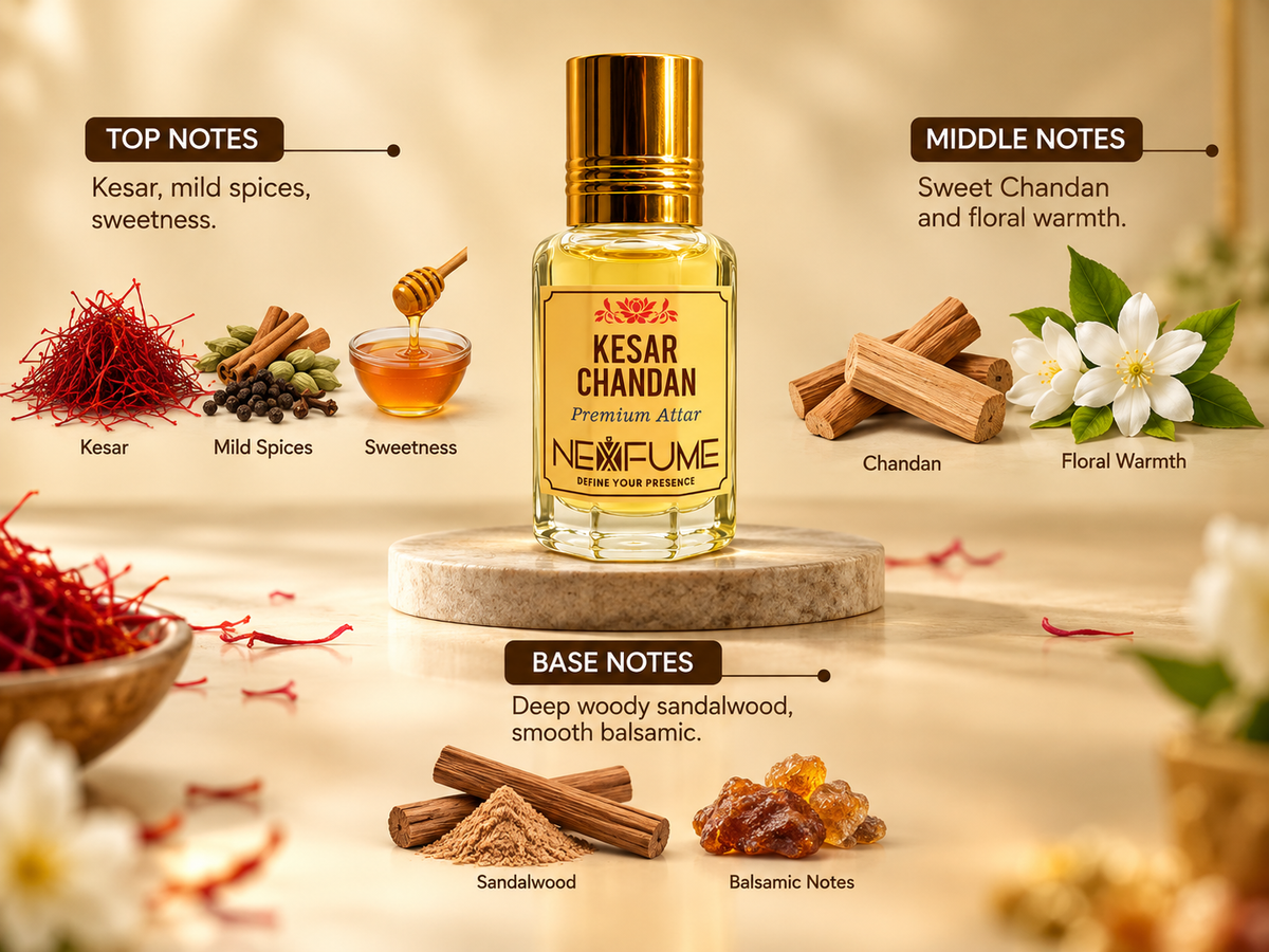 KESAR CHANDAN | NEXFUME | PREMIUM ATTAR