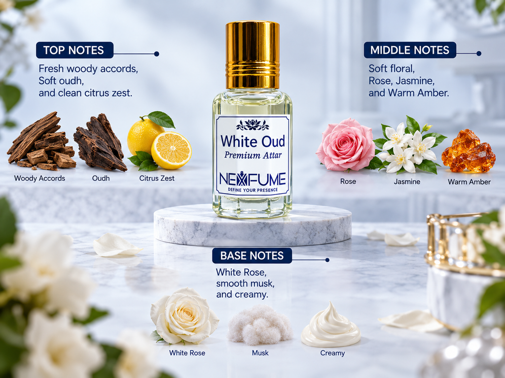 WHITE OUD | NEXFUME | PREMIUM ATTAR